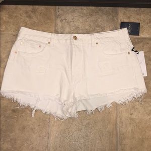 White shorts